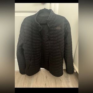 Men’s Black North Face Puffer WindbreakerJacket